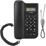 Ejoyous juhtmega telefon fikseeritud lauatelefon juhtmega lauatelefon analoogliiniga telefon FSK/DTMF Double System seinatelefon koos k&otilde;nedekraaniga