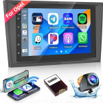 1+32G Android 13 autoraadio Opel Corsa Astra Antara Vectra Zafira Meriva Vivaro Combo, 7-tolline puuteekraaniga traadita Carplay Android autoraadio koos WiFi BT FM/RDS EQ tagurduskaameraga