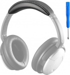 AHG Accessory House Global V4 QC15 asenduspeakomplekt, mis &uuml;hildub Bose QuietComfort 15 (QC15) ja Bose QuietComfort 2 (QC2) k&otilde;rvaklappidega, lihtne DIY kokkupanek, suurep&auml;rane mugavus, vastupidavus