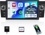 SIXWIN [4+64G] Android 13 autoraadio koos CarPlay/Android Car/Mirror Linkiga Fiat Punto 2005-2009/Linea 2007-2011.7-tolline HD puuteekraan toetab WiFi GPS Bluetooth 5.0 FM/RDS 32EQ
