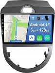 [6GB + 128GB] Android 15 autoraadio Kia Soul 2009-2013 [Integreeritud CarPlay/Android Car/DSP/GPS]-9-tolline IPS-ekraan DAB/peeglilink/Bluetooth 5.0/360 kaamera