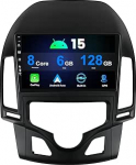 [6G+128G] Android 15 autoraadio Hyundai I30 2006-2011 Carplay ja Android auto 9-tolline IPS puuteekraan koos GPS/WiFi/Bluetooth/DSP/FM RDS/Camera/Mikiga