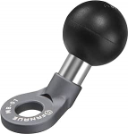 FANAUE 1 Pollice Base per Montaggio a Sfera fori di montaggio 10 mm, &uuml;hildub Con RAM Mount B dimensioni Braccio a doppia Presa, 1 Inch Palla Adattatore Corpo lega Alluminio Antiscivolo e urto