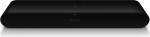 Sonos Ray Soundbar - unikaalselt kompaktne All-in-One Soundbar koos plokkide heliga filmide, m&auml;ngude ja WiFi-muusika striimimiseks - &uuml;hilduv rakendus ja Apple AirPlay - must