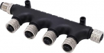 Lowrance Networks NMEA 2000 T Connector 5 Pin IP67 veekindel Backbone Junction kaabli 4 pordi MultiPort T-T Terminator Marine GPS tarvikud paadielektroonikale