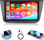 4G + 64G autoraadio Seat Altea 2004-2016/Toledo 2004-2009 koos Carplay Android autoga, Hodozzy 9-tolline puuteekraaniga autoraadio Double DIN Android navigatsiooniga Bluetooth WiFi 32DSP FM / RDS raadio