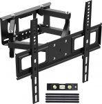 GRIFEMA GB1006-4 teleri seinakinnitus 26-65 tollile, p&ouml;&ouml;rlev, kallutatav ja pikendatav telerihoidik, universaalne telerihoidik, kuni 35 kg, max. VESA 400 x 400 mm