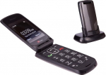 TTfone Star Big Button Lihtne ja lihtne klappmobiiltelefon SIM-vaba mobiiltelefon - Hall