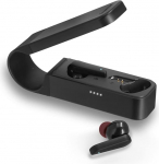 Hama Spirit Pocket Bluetooth-k&otilde;rvaklapid (mikrofoniga k&otilde;rvaklapid, t&otilde;elised juhtmevabad k&otilde;rvaklapid koos laadimisjaamaga, eriti kerge, t&ouml;&ouml;aeg 30 tundi, juhtmevabad k&otilde;rvaklapid koos h&auml;&auml;lega).