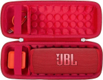 Khanka JBL Flip 7 / Flip 6 veekindel kaasaskantav Bluetooth k&otilde;lar k&otilde;lar k&otilde;vakott Travel Storage Bag Case ainult (punane)