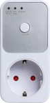 Automaatne pingekaitse pistikupesa ribad &uuml;lepingekaitse pistikupesa adapter pistikupesa l&uuml;liti AC 220 V Power Surge Safe Protector EU pistikupesa k&uuml;lmkapp kaitseb (1 tk)
