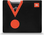 JBL CSX-1400BP 12-tolline akr&uuml;&uuml;liaknaga autoheli ribapass-subwooferikarp - must/oranž
