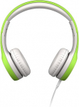 LilGadgets Connect+ laste juhtmega k&otilde;rvaklapid mikrofoniga, helitugevuse piiraja turvaliseks kuulamiseks, reguleeritav k&otilde;rvapael, polsterdatud k&otilde;rvapadjad mugavuse tagamiseks, kooli k&otilde;rvaklapid lastele, roheline