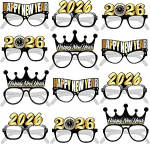 KatchOn, Happy New Year Glasses 2025-12 t&uuml;kki uusaasta fotokabiini rekvisiidid 2025 | uusaasta &otilde;htu prillid, Happy New Year Decorations 2025 | uusaasta &otilde;htu peotarbed 2025, uusaasta p&auml;ikeseprillid