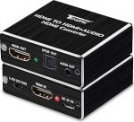 Tendak 4K HDMI Audio Extractor, HDMI to SPDIF TOSLINK Optiline ja 3,5 mm Stereo Audio Splitter Converter Adapter Blue-Ray Player PC PS4 jaoks