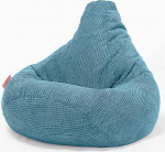 Lounge Pug, Gaming Bean Bag Chair Pom-Pom Turquoise