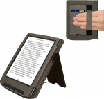 kwmobile kaitsekott &uuml;hildub Pocketbook Verse/Verse Pro/Verse Color/Vivlio Light/Light HD Flip Case'iga - kate randmerihmaga - Dandelion Love Hall