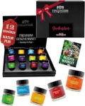 Hallingers Genuss Manufaktur Spice Gift Set Thank You - 12 Premium Spices in Glass, Elegantne kinkekarp toiduvalmistamiseks ja grillimiseks, Spice Set "Thank You", kingiidee meestele, ka j&otilde;uludeks