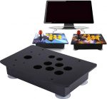Game Kit USB Encoder mit geringer Verz&ouml;gerung PC Joystick DIY Controller Schwarze Acrylscheibe f&uuml;r Spiele
