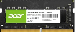 Acer SD100 16GB DDR4 SODIMM 3200MHz CL22(2R8) - 260-pin arvutim&auml;lu - Madalpinge m&auml;lumoodul - PC m&auml;lumoodul s&uuml;learvutite ja s&uuml;learvutite uuendamiseks (&uuml;ksik)