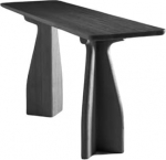 Konsolen-Sofatische, schmaler Konsolentisch, moderner Massivholz-Konsolentisch &ndash; Eingang, Wohnzimmer, hinter Couch, Flureingang, schmaler Sofatisch, Beistelltisch &ndash; stilvolle und funktionale