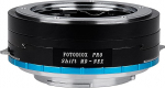 Fotodiox Pro objektiivi vahetuse adapter - Minolta Rokkor (SR / MD / MC) SLR objektiiv Sony Alpha E-Mount peegelkaamera korpusele - must/sinine/h&otilde;bedane