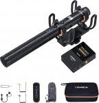 COMICA VM30 traadita mikrofon kaamerale Superkardioidne suundmikrofon Kaameramikrofon 3,5 mm ja USB-C-ga DSLR, videokaamera, PC ja Android jaoks, ideaalne YouTube, podcastide ja intervjuude jaoks