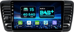[4G+64G] Autoradio Android 15 Subaru Outback Legacy 2004-2009 jaoks - Sisseehitatud DAB+/Carplay/Android Car/DSP - Kaamera ja MIC - IPS 9-tolline - BT SWC WiFi DAB Fast-Boot 360 kaamera