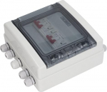 DC500V Solar Isolator Switch 2 in 2 Out Surge Protection PV Combination Box IP65 veekindel koos 32A DC kaitsel&uuml;liti ja &uuml;lepingekaitsmega koju