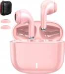 Traadita k&otilde;rvaklapid iPhone 17 Pro Max 16 15 14 Pixel 9a 8a, k&otilde;rvaklapid Bluetooth mikrofoniga Traadita USB C k&otilde;rvaklapid Sport Touch Controliga Samsung A56 A36 A55 A35 A54 A34 A17 A16 S26 jaoks