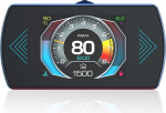 P12 5.8 TFT OBD2 Hud Head Up Display digitaalne auto kiiruse projektor pardaarvuti OBD2 spidomeetri tuuleklaasiprojektor