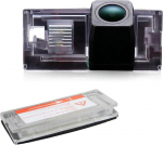 HD 1280 x 720P &ouml;&ouml;vaatega tagantvaate kaamera veekindel IP68 numbrim&auml;rgi valgustuskaamera BMW E46 Mini Cooper One Cabriolet S R50 R52 R53 W10 W11 1 2 seeria 3 4 seeria 5 seeria 7 seeria X1 X4