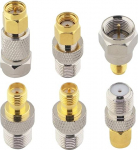 BOOBRIE F-t&uuml;&uuml;pi SMA Female 2 komplekti 6tk RF koaksiaaladapteri pistikuga