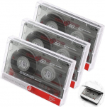 T&uuml;hjad helikassetid: Professionaalne salvestusaeg, CD ja DVD m&auml;ngija, kassett, salvestatud lindi, 60 minutit aega, madal m&uuml;ra, normaalne diagonaal, mikroh&auml;&auml;lne muusikaradio (3 Pack)