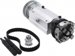 Wood Lathe 50 Four-Jaw / 63 Three-Jaw Tension Spindle Assembly, Miniature Lathe, Woodworking Beading Machine for DIY Lathe/Beading Machine (Color : 50-4, Size : X)