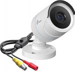 Loocam 2MP 1080P HD valvekaamera, 4-in-1 h&uuml;briid (CVI/TVI/AHD/CVBS) kuulikaamera moodul, 80ft IR &ouml;&ouml;n&auml;gemine, IP66 ilmastikukindel - CCTV DVR s&uuml;steemidele (sise- ja v&auml;listingimustes)