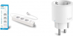 TP-Link Tapo P300 Power Strip with 2 USB Ports and 1 Type C Ports, 1.5 m, White & TP-Link Tapo Nano Smart WLAN Socket Tapo P115 with Energy Consumption Control