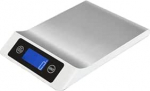 Digitaalne kaal, elektrooniline digitaalne kaal k&ouml;&ouml;gi jaoks, 15 kg/1 g, kaalub toidu, toiduvalmistamise, k&uuml;psetamise, kohvi, tasakaalu, intellinte roostevabast terasest digitaalne kaal, gramm (valge A, 15 kg)