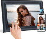 TSITSC 10,1-tolline WiFi digitaalne pildiraam, 1280 x 800 HD IPS puuteekraaniga elektrooniline pildiraam 32 GB m&auml;luga, automaatne p&ouml;&ouml;ramine, fotode/videote vahetu jagamine Frameo rakenduse kaudu