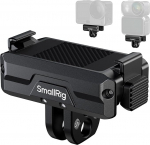 SMALLRIG magnetiline adapterihoidja Dual Mount Support for DJI Osmo Action 6/Osmo Nano, kahesuunaline kiire magnetiline klappadapter 2-poolse kinnituse ja 1/4"-20 keermega auguga - 5890
