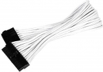 SilverStone SST-PP07-MBW; ATX 24pin to MB-24pin_300mm, valge