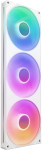 NZXT F420 RGB Core - 420 mm &uuml;he raami ventilaatorite &uuml;ksus 3 x 140 mm RGB ventilaatoriga - kiiruse ja valgustuse juhtimine - k&otilde;rge staatiline r&otilde;hk ja &otilde;huvool - vedeliku d&uuml;naamilised laagrid - valge