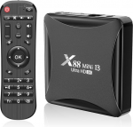 Android TV Box 13.0, Android Box 4GB RAM 64GB ROM RK3528 Quad-Core 64bit Cortex-A53 Support 2.4/5.0GHz Dual-Band Wi-Fi 10/100M Ethernet USB 2.0 8K