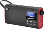 Avantree 3 in 1 Portable Tragbares FM Radio, Klein Mini Radio mit Bluetooth Lautsprecher, SD Card MP3 Player mit Akku, Auto Scan Save, LED Display, Wiederaufladbarer Akku - SP850