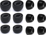 6 paari asendusm&auml;lu vaht silikoonist k&otilde;rvaklappe Samsung Galaxy Buds Pro SM-R190 m&uuml;ra isoleeriv ja pehme mugav k&otilde;rvavahu otsad sobivad laadimiskohvri komplekti.