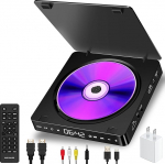 DVD-m&auml;ngija, DVD-m&auml;ngija telerile, k&otilde;ik piirkonnad, tasuta kompaktne DVD-m&auml;ngija, mikrofonipesa, toetab USB-m&auml;ngimist, NTSC/PAL DVD-m&auml;ngija HDMI ja RCA-kaabliga