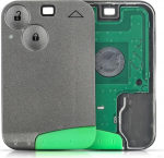 Renault Laguna Espace 2 nupud 433Mhz auto Smart Key Card PCF7947 ID46 Chip Remote Control Keyless