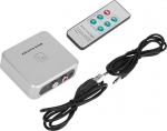 Zerone 3,5 mm audiosalvesti, vasak ja parem RCA kanalid Muusika digiteerija 128 Kbps U-ketta/SD-kaardi MP3 digiteerija