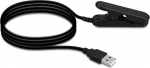 kwmobile USB-laadimiskaabel Polar V800 jaoks - Fitness Tracker asenduslaadija kaabel - must