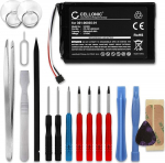 CELLONIC, aku Navi &uuml;hildub Garmin Nuvi 2360LT, Nuvi 2495LMT, n&uuml;vi 2595LMT (930 mAh, 3,7 V) + t&ouml;&ouml;riistakomplekt asendusaku 361-00035-01